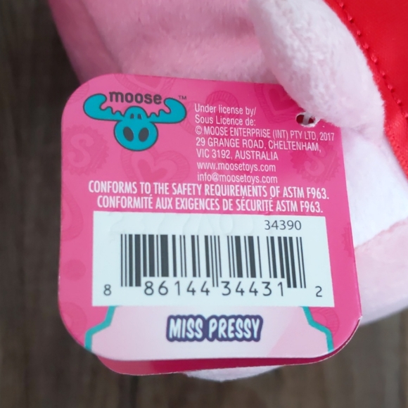 Shopkins | Toys | Nwt Shopkins Miss Pressy Valentine Plush | Poshmark